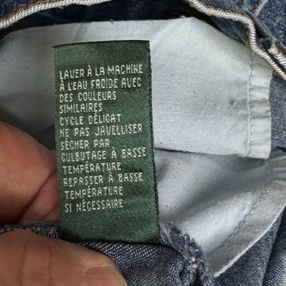Lauren Jeans Co. Ralph Lauren Capri Jeans Womens Sz 8 Blue Denim Hi Rise Stretch - Picture 8 of 12